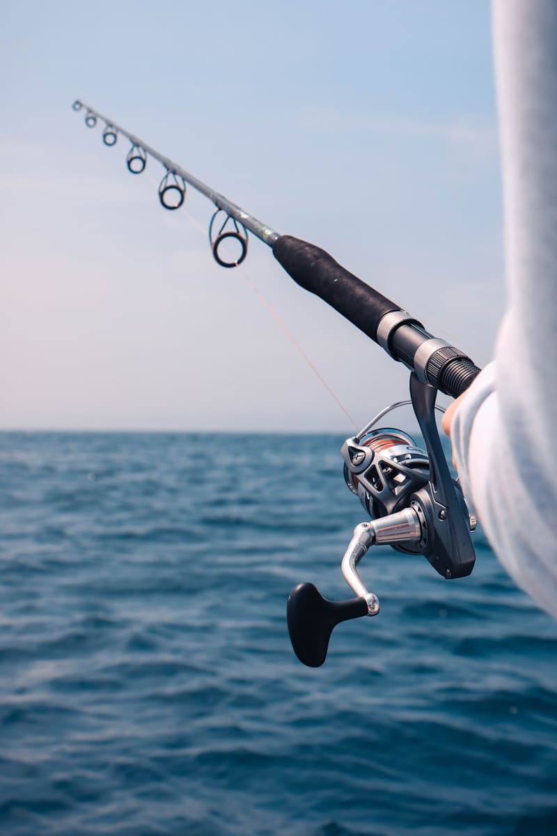 Vara de Pesca Telescópica 6m